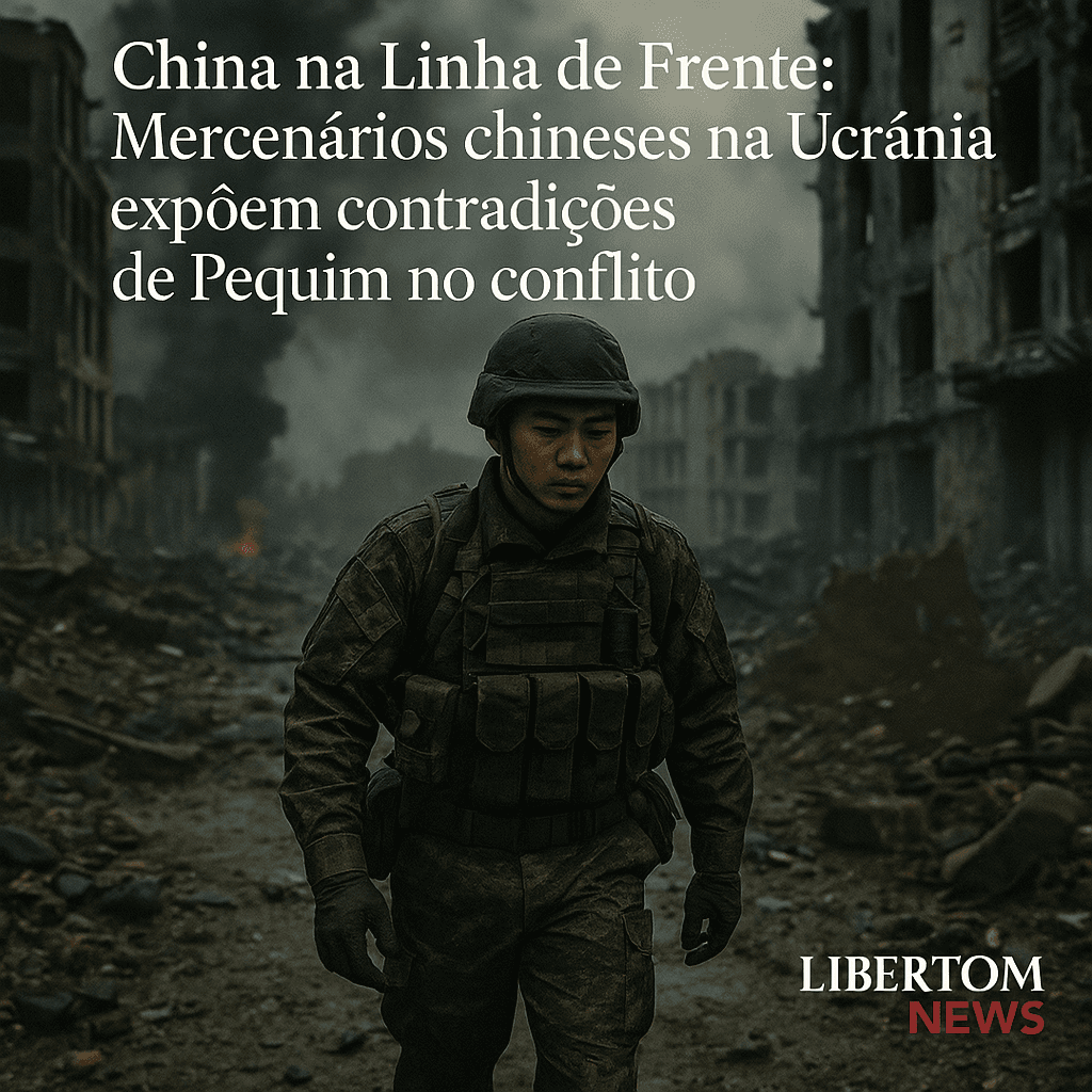China na Linha de Frente: Mercenários chineses na Ucrânia expõem contradições de Pequim no conflito