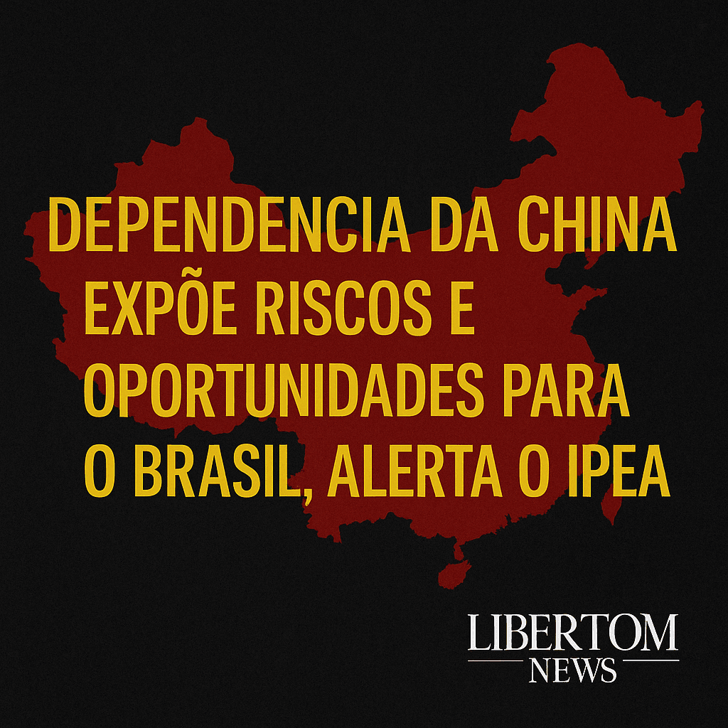 Dependência da China Expõe Riscos e Oportunidades para o Brasil, Alerta Ipea