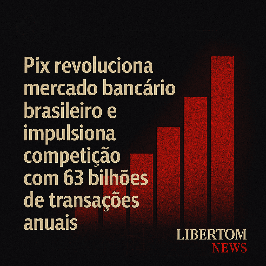 Pix revoluciona mercado bancário brasileiro e impulsiona competição com 63 bilhões de transações anuais