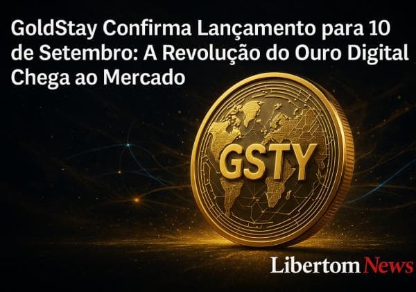 GoldStay Confirma Lançamento para 10 de Setembro: A Revolução do Ouro Digital Chega ao Mercado
