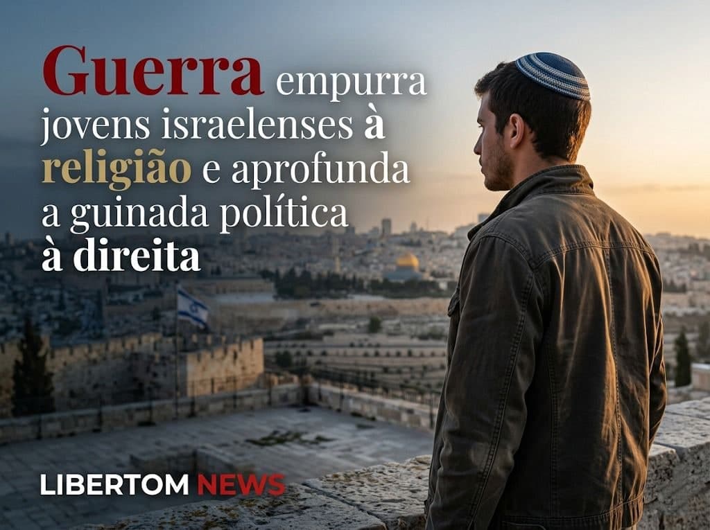 Guerra empurra jovens israelenses à religião e aprofunda a guinada política à direita
