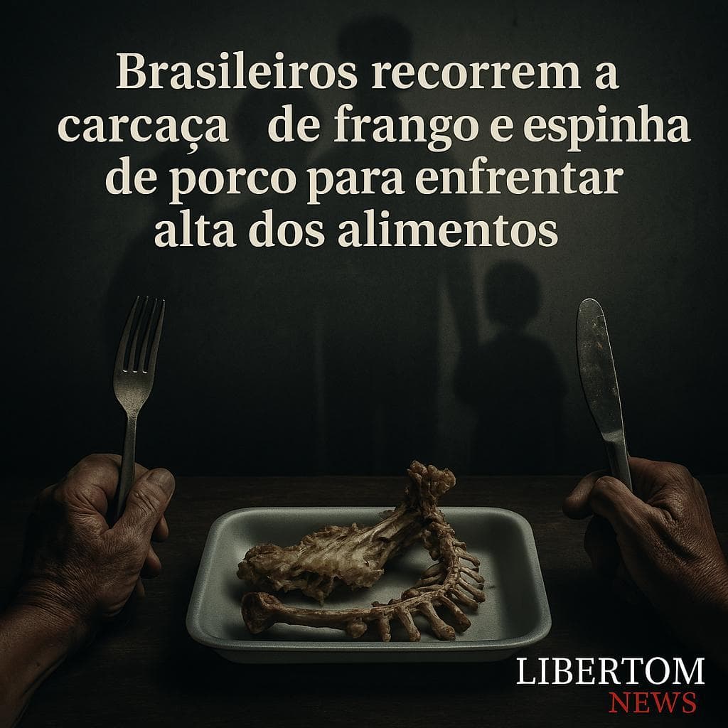 Brasileiros Recorrem a Carcaça de Frango e Espinha de Porco para Enfrentar Alta dos Alimentos