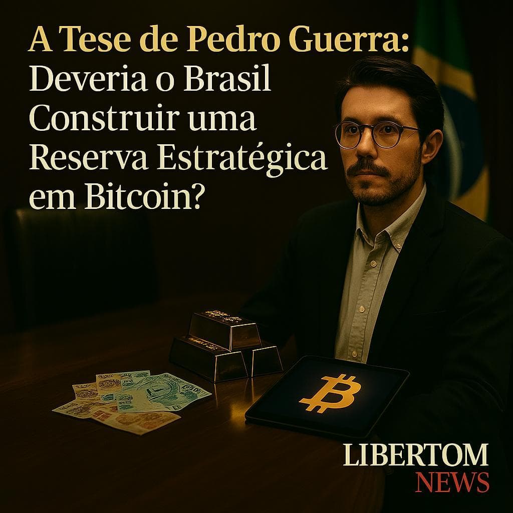 A Tese de Pedro Guerra: Deveria o Brasil Construir uma Reserva Estratégica em Bitcoin?