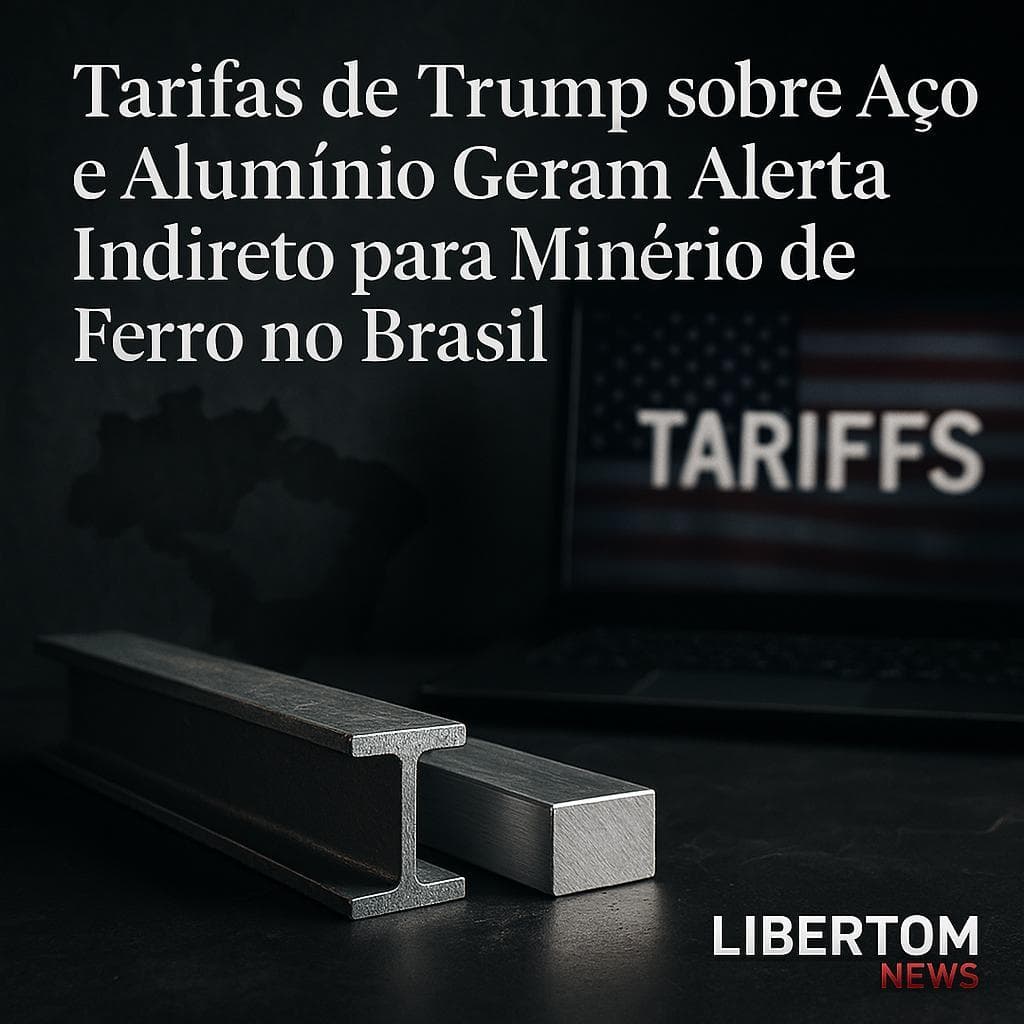 Tarifas de Trump sobre Aço e Alumínio Geram Alerta Indireto para Minério de Ferro no Brasil