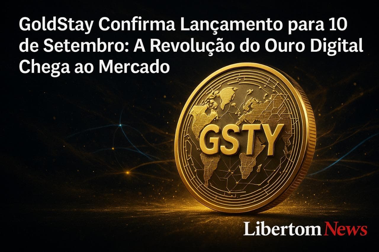 GoldStay Confirma Lançamento para 10 de Setembro: A Revolução do Ouro Digital Chega ao Mercado