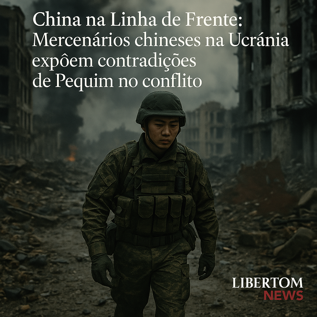 China na Linha de Frente: Mercenários chineses na Ucrânia expõem contradições de Pequim no conflito