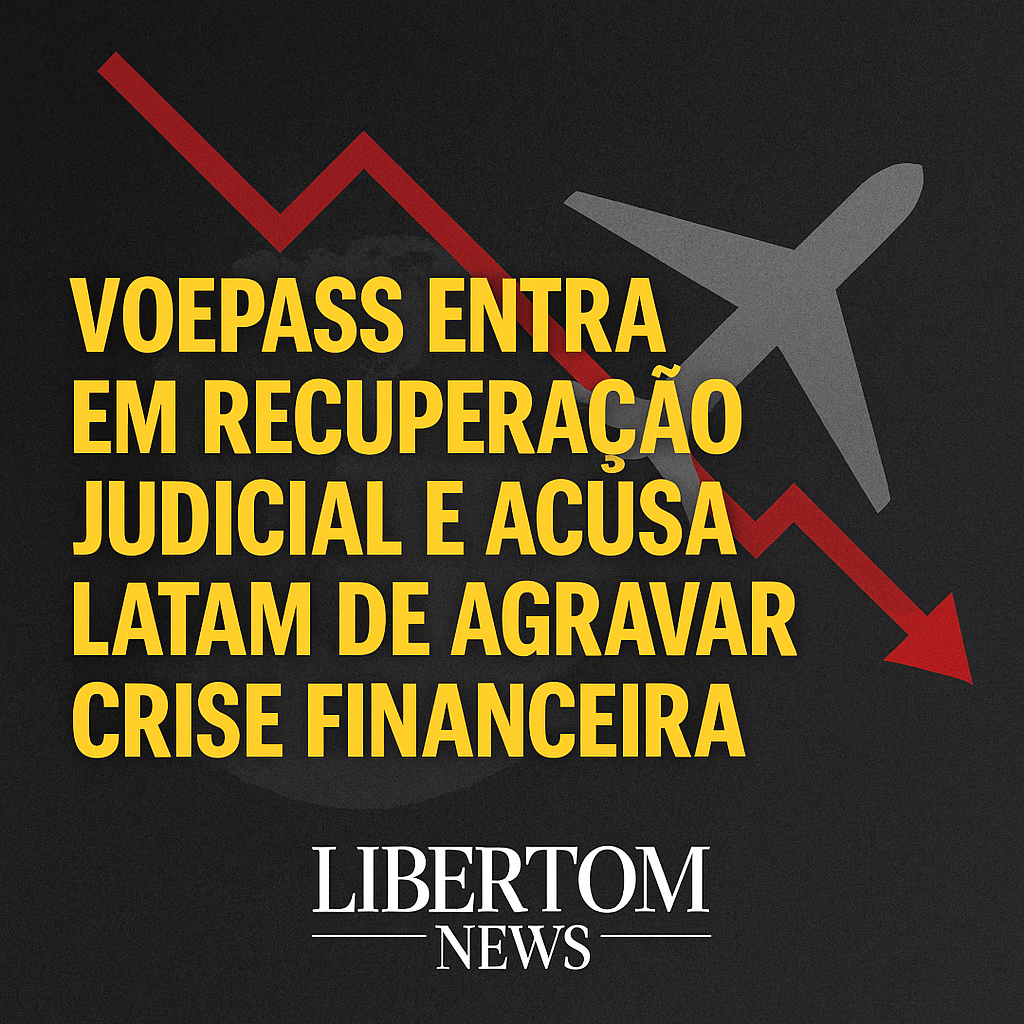Voepass entra em recuperação judicial e acusa Latam de agravar crise financeira
