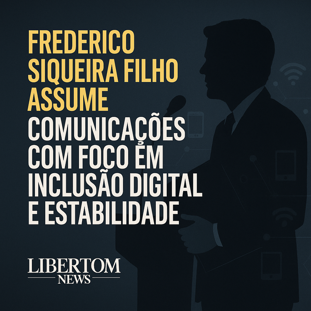 Frederico Siqueira Filho assume Ministério das Comunicações com foco em inclusão digital e estabilidade política