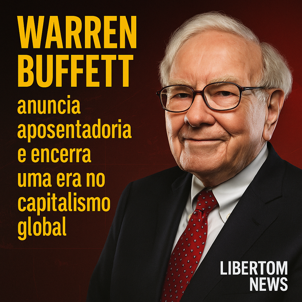 Warren Buffett anuncia aposentadoria e encerra uma era no capitalismo global