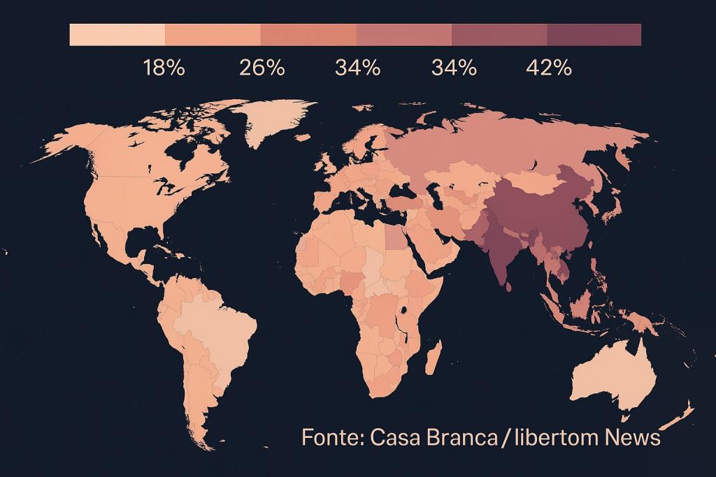 Governo Trump anuncia novas tarifas de Importação que chegam a 50%, entenda como isso afeta as economias globais