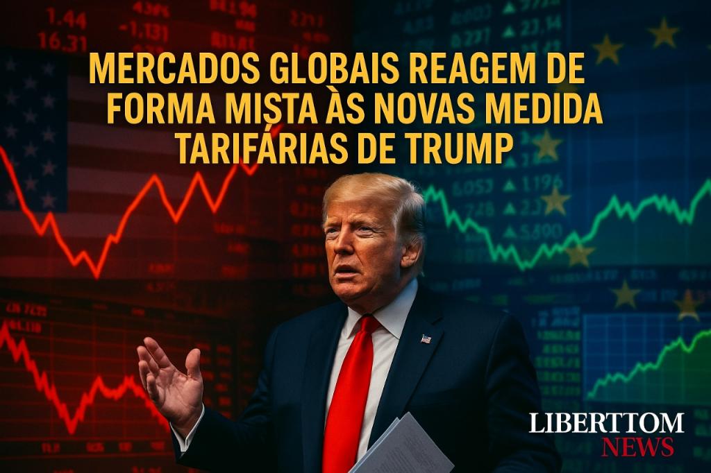 Mercados Globais Reagem de Forma Mista às Novas Medidas Tarifárias de Trump