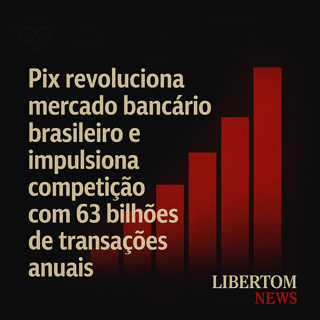 Pix revoluciona mercado bancário brasileiro e impulsiona competição com 63 bilhões de transações anuais
