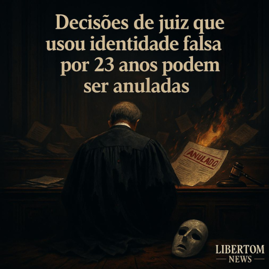 Decisões de Juiz que Usou Identidade Falsa por 23 Anos Podem Ser Anuladas