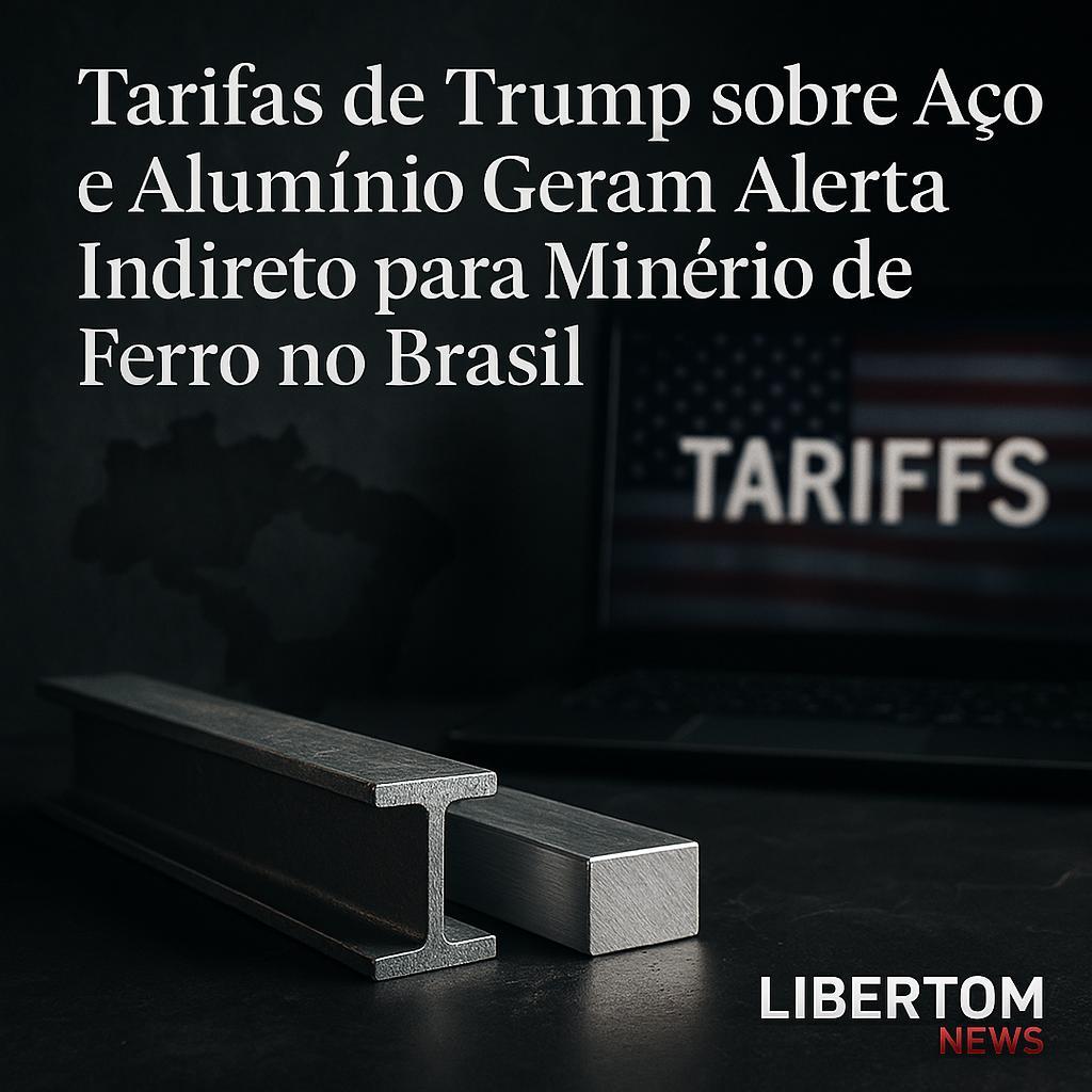 Tarifas de Trump sobre Aço e Alumínio Geram Alerta Indireto para Minério de Ferro no Brasil